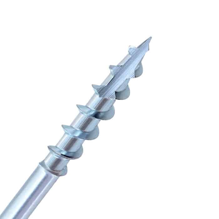 RUITOOL ST4 100 Stück Holzbearbeitungs-Schräglochschrauben, halber Zahn, selbstschneidende Kreuzschlitzschraube, 25mm, 32mm, 38mm, 50mm, 63mm – Bild 6