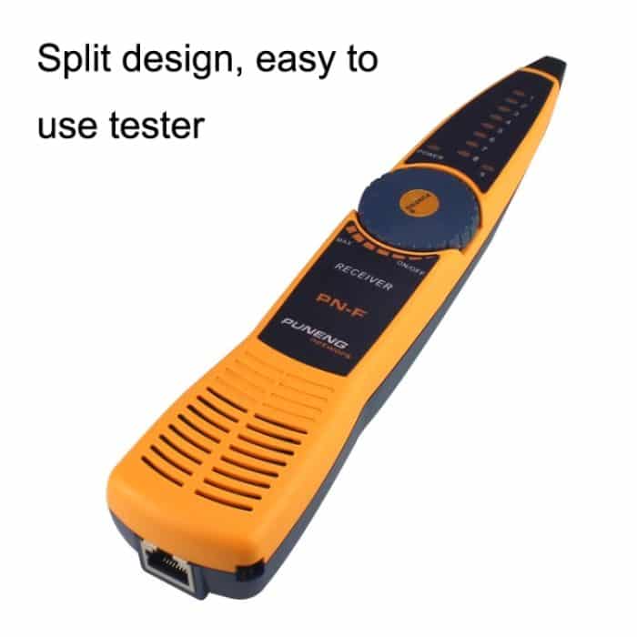 PN-F RJ11 / RJ45 Netzwerkverkabelungsfinder Netzwerkkabelprüfer POE-Tester Anti-Interferenz – Bild 4