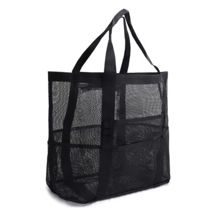Schwimmende Strandtasche aus Mesh mit großem Fassungsvermögen