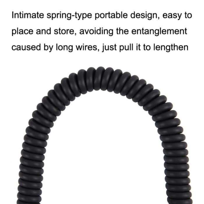 ZS0185 Für Sennheiser HD598 / HD558 / HD518 / HD595 Kopfhörerfederkabel, Kabellänge: 1,4 m-3 m – Bild 5