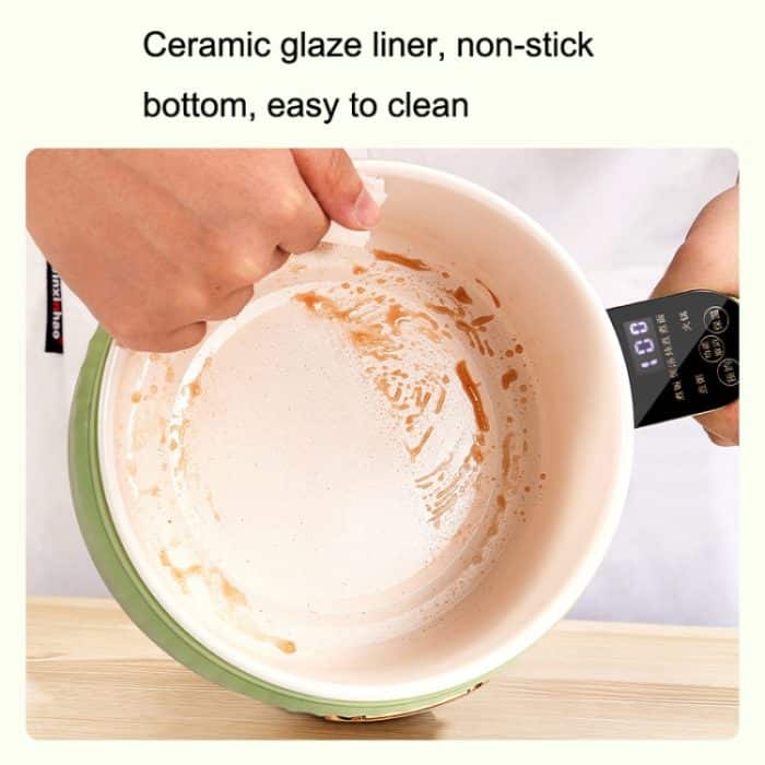 MC12B Kleiner, multifunktionaler Instant-Nudel-Kochtopf für zu Hause, antihaftbeschichtet, elektrisch, US-Stecker, MC12B – Bild 3