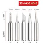 900M-T Lötkolbenspitze mit interner Heizung für 936-Hülsengehäuse, 5-in-1, 10-in-1, 12-in-1, 14-in-1 – Bild 6