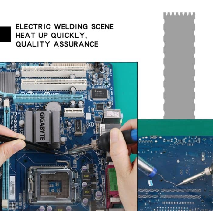 15-in-1 60 W 806 Innenwärme-Lötkolben-Set mit einstellbarer Temperatur, 220V UK Plug, 220V EU Plug, 110V US Plug, 220V AU Plug – Bild 6