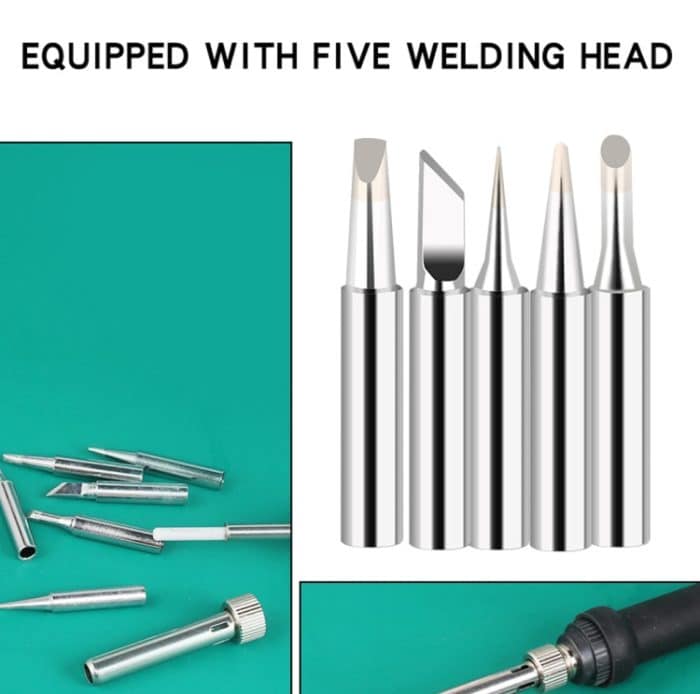 15-in-1 60 W 806 Innenwärme-Lötkolben-Set mit einstellbarer Temperatur, 220V UK Plug, 220V EU Plug, 110V US Plug, 220V AU Plug – Bild 7
