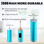 BS45 17–25 W kabelloser Lötkolben mit einstellbarer Temperatur, LED-Digitalanzeige, Tip-B, Tip-C, Tip-K, B+C+K Tips – Bild 7