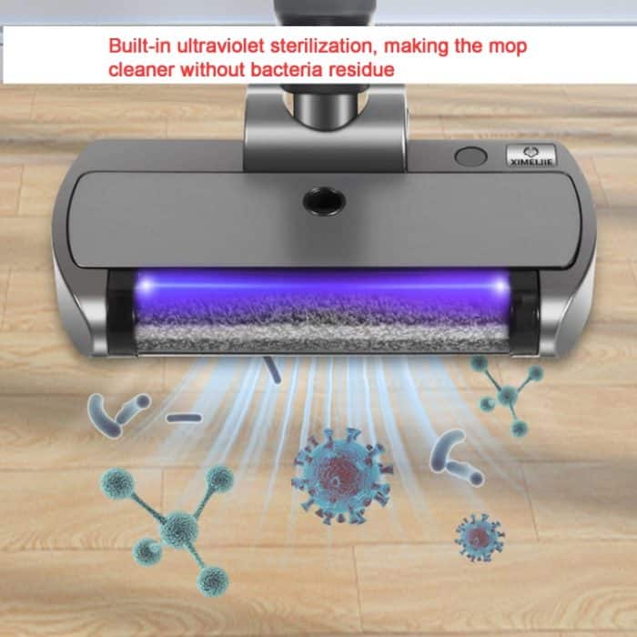 XM001 Smart Wireless Elektro-Staubsauger zum Kehren und Wischen mit integrierter Bodenwaschmaschine, 3800pa White, 3800pa Gray, 4300pa White, 4300pa Gray, 4800pa White, 4800pa Gray – Bild 4