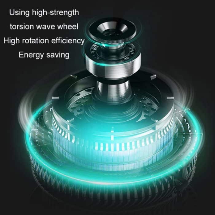 Tragbare Mini-Turboschalter-Waschmaschine mit drei Geschwindigkeiten und Timing, Remote Control Switch, Vibration, Turbine Basic – Bild 7