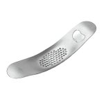 WGKT0089 430 Edelstahl Bootsförmige Knoblauchmühle Manuelle Knoblauchpresse Werkzeuge Küchenhelfer, Garlic Grinder(Style 1), Garlic Grinder(Style 2)