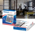OSALO OS-6M 12-stelliger Büro-Desktop-Rechner, Solar-Dual-Power-Rechner – Bild 8