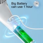 Multifunktionale elektrische Reinigungsbürste, tragbare Küchen-Geschirrspülbürste mit 5 Ersatzköpfen, 5 In 1 Brush Head +Machine – Bild 6