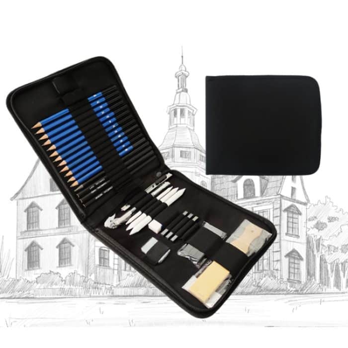 Skizzen-Farbstift-Set, Zeichenset für Kunststudenten, 32pcs/set, 35pcs/set, 40pcs/set, 50pcs/set – Bild 1