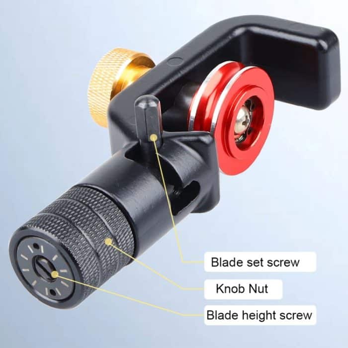 4–10 mm gepanzertes horizontales und vertikales Kabelschneider-Abisoliermesser für optische Kabel, Single Red, Single Gold, Double Head – Bild 4