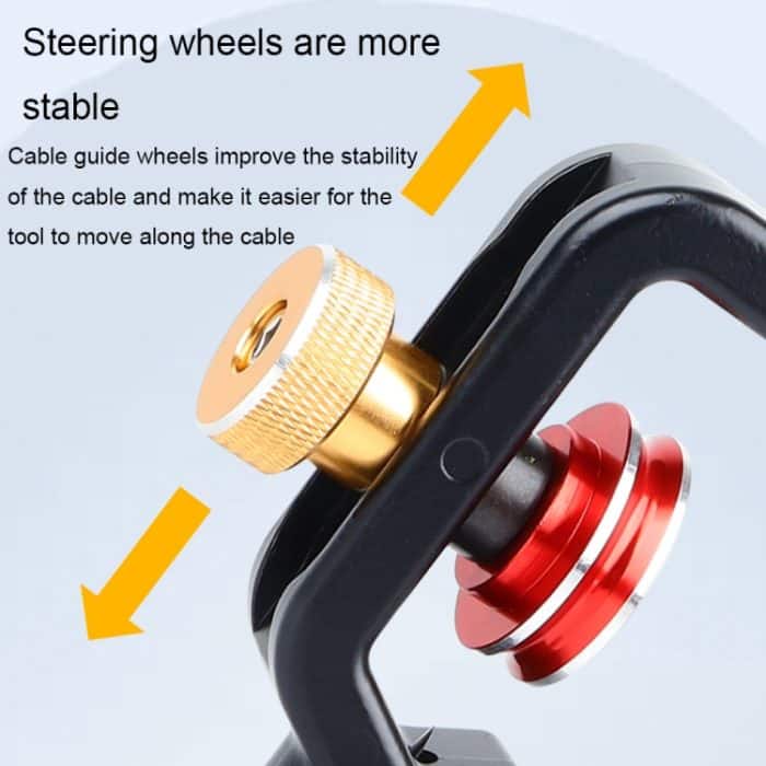 4–10 mm gepanzertes horizontales und vertikales Kabelschneider-Abisoliermesser für optische Kabel, Single Red, Single Gold, Double Head – Bild 5