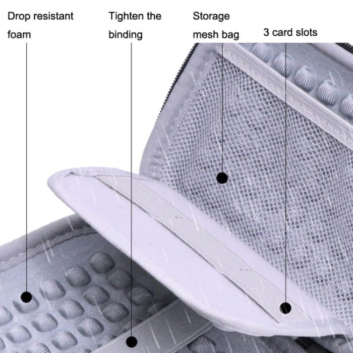 GHKJOK GH1322 Mobile Festplattentasche mit großer Kapazität für U-Disk und SD-Karte, GH1716 – Bild 6
