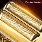 Männer Glatze Haarschnitt 2 In 1 Elektrische Haarschneidemaschine Wasserdichtes Set, 962 Gold, 962 Gray – Bild 8