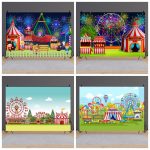 150 x 100 cm Zirkus-Vergnügungspark-Riesenrad-Fotografie-Hintergrundstoff, MDA07158, MDA07159, MDA07160), MDA08214, MDA08217, MDA18301, MDA40715, MDM07047, MDA21565, MDT03782 – Bild 2