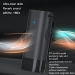 1 in 2 kabelloses Halsband Weizen mit Aufladung, Lagertelefon, Live-Übertragung, Interview, Rauschunterdrückung, Halsbandmikrofon – Bild 3