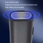 1 in 2 kabelloses Halsband Weizen mit Aufladung, Lagertelefon, Live-Übertragung, Interview, Rauschunterdrückung, Halsbandmikrofon – Bild 4