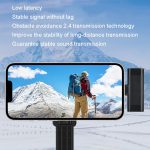 1 in 2 kabelloses Halsband Weizen mit Aufladung, Lagertelefon, Live-Übertragung, Interview, Rauschunterdrückung, Halsbandmikrofon – Bild 5