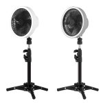 ZK-01 7 Zoll Outdoor Camping LED-Licht Stativventilator Tragbarer multifunktionaler Powerbank-Hängeventilator – Bild 2