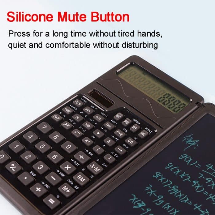 Solarfunktionsrechner Handschriftblock 10-stelliges Display Tragbares Handschriftbrett, Solar Function Calculator – Bild 4