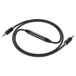 JINGHUA 3,5-mm-Kabel-Audio-Konvertierungsmikrofon Zwei-Wege-Transkriptor, 1m
