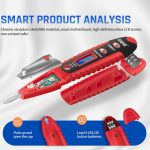 ANENG VD700 2 Stück Ton- und Lichtalarm, berührungsloser digitaler Display-Sensor, Multifunktions-Teststift, Digital Display Pen (Yellow Green), Digital Display Pen (Black Yellow), Digital Display Pen (Black Red) – Bild 6