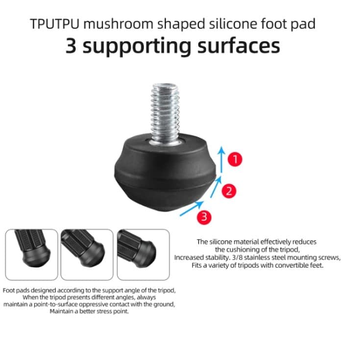 Kohlefaser-Einbeinstativ, Reisefotografie, Handy-Live-Selfie-Halterung, einziehbares tragbares Einbeinstativ, BEXIN P335CF-S, BEXIN P336CF-S, BEXIN P365CF-S, BEXIN P366CF-S, BEXIN P405CF-S, BEXIN P406CF-S – Bild 8