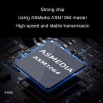 JMB582 M2 KEY-M NVME PCI-E zu SATA3.0 Festplattenübertragungskarte, M2 KEY-M NVME PCI-E To SATA3.0 – Bild 3