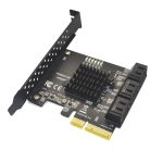 SATA 3.0 Adapter Erweiterungskarte ASMedia ASM1166 Konverter, PCIE  4X To 6 Port, PCIE 1X To 6 Port, PCIE 1X To 10 Port, PCIE 4X To 10 Port, PCIE 1X To 8 Port