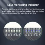 SATA 3.0 Adapter Erweiterungskarte ASMedia ASM1166 Konverter, PCIE  4X To 6 Port, PCIE 1X To 6 Port, PCIE 1X To 10 Port, PCIE 4X To 10 Port, PCIE 1X To 8 Port – Bild 5