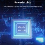 SATA 3.0 Adapter Erweiterungskarte ASMedia ASM1166 Konverter, PCIE  4X To 6 Port, PCIE 1X To 6 Port, PCIE 1X To 10 Port, PCIE 4X To 10 Port, PCIE 1X To 8 Port – Bild 6