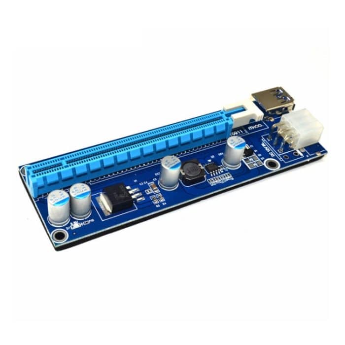 PCE164P-N03 VER006C Mini PCI-E 1X bis 16X Riser für externe Laptop-Bildkarte, Blue Board 6pin, Blackboard 6pin, Blackboard 4pin, M2 To 6pin – Bild 2