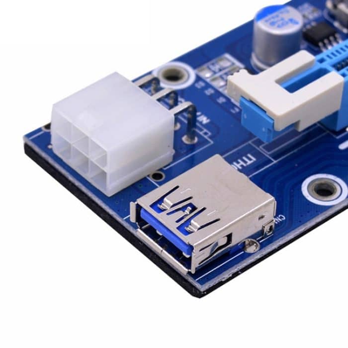 PCE164P-N03 VER006C Mini PCI-E 1X bis 16X Riser für externe Laptop-Bildkarte, Blue Board 6pin, Blackboard 6pin, Blackboard 4pin, M2 To 6pin – Bild 5