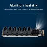 M2 M-KEY PCIE 3.0 zu SATA6G Transfer Erweiterungskarte 6 Port Festplattenerweiterungsadapterkarte, 6 Port – Bild 7