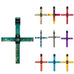 2 Stück Kreuzgepäckgurt ohne Zahlenschloss – Bild 2