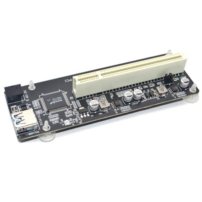 Riser-Karten-Erweiterungsadapter. Erweiterungskarte für PC-Computer hinzufügen, PCI-E 1X To Single PCI, PCI-E 1X To Dual PCI, PCI-E 1X To Single PCI With baffle – Bild 5