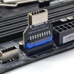 USB 3.0 19PIN-Header zur Typ-E-Front-A-Key-Schnittstelle zur Erweiterung der USB-Anschlüsse auf den PC, USB 3.0 19PIN   Outward, USB 3.0 19PIN   Up-high, USB 3.0 19PIN   Upward – Bild 5