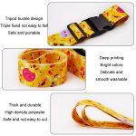 2 Stück fester Gepäckgurt zum Schutz vor Fehlöffnungen, Honeycomb, Magic Color, Red Star, Travel Around, Smile, Rainbow, Blue Shiba Inu, Yellow Shiba Inu – Bild 3
