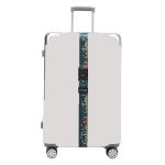 2 Stück fester Gepäckgurt zum Schutz vor Fehlöffnungen, Honeycomb, Magic Color, Red Star, Travel Around, Smile, Rainbow, Blue Shiba Inu, Yellow Shiba Inu – Bild 4