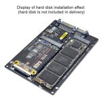 SATA 22PIN zu MSATA oder M.2 NGFF SATA Karte 2 in 1 SSD Konverterkarte, Only Card, With SATA 22pin Cable, With USB 3.0 Cable – Bild 6
