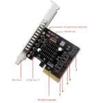 PCI-E auf 5 SATA 3.0-Erweiterungskarte – Bild 3