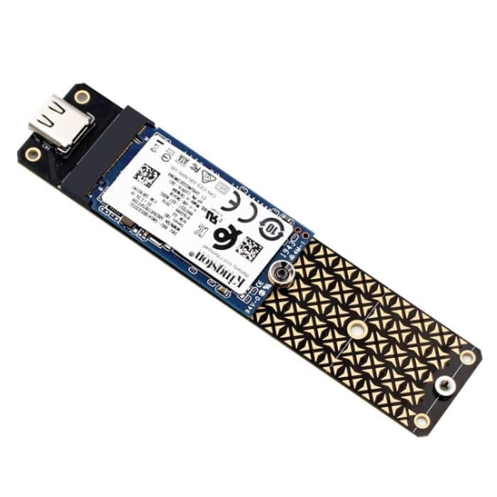 NGFF M.2 Bkey SATA Festplatte SSD zu USB3.1 Typ-C / USB-C Erweiterungskarte Konvertierungskarte, SSD To USB3.1 – Bild 2