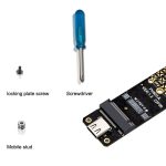 NGFF M.2 Bkey SATA Festplatte SSD zu USB3.1 Typ-C / USB-C Erweiterungskarte Konvertierungskarte, SSD To USB3.1 – Bild 6