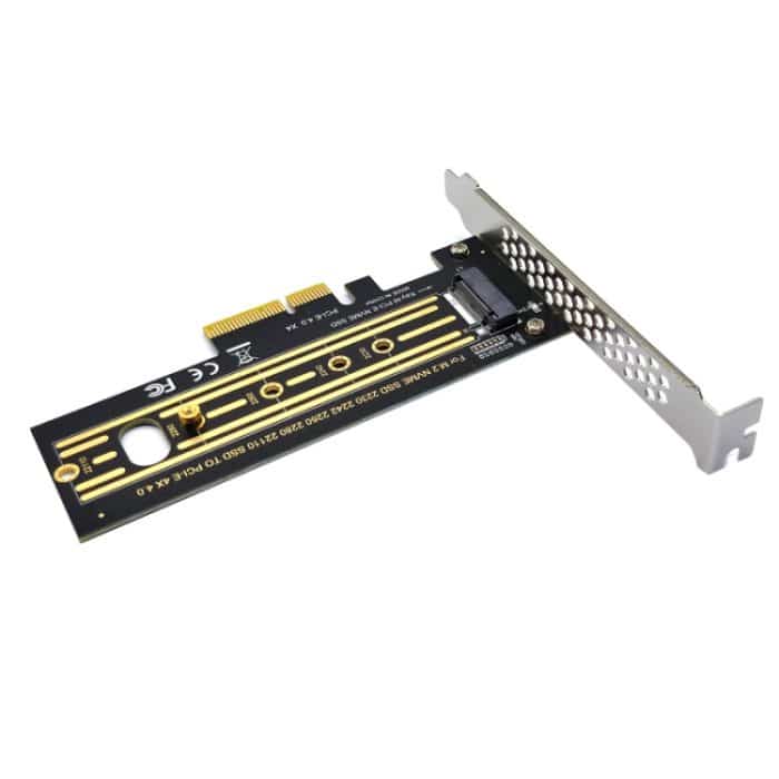 2 Stück M.2 Riser-Karte NVMe SSD zu PCI-E X4 4.0 GEN4 – Bild 2