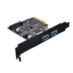 USB3.2-Erweiterungskarte GEN2 Typ-A-Port ASMedia ASM3142 Übertragung 10 Gbit/s, PCE2USB-A32 – Bild 5