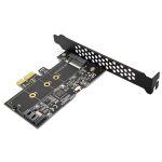 PCI-E zu SATA3.0+M2 NGFF Erweiterungskarte 6G Festplattenübertragungskarte, PCEM2ST-A01 – Bild 5