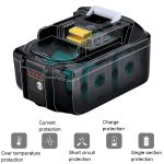 18V Handbohrmaschine Lithiumbatterie Elektrowerkzeug Akku für Makit BL1850 / BL1830 / BL1835 / LXT400 / 194204-5, 3000mAh, 4000mAh, 5000mAh, 6000mAh – Bild 6