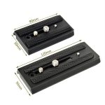 Schnellwechselplatte für Manfrotto 501 502 504HDV Benro S4 S6 S7 S8, BEXIN  501-L120A, BEXIN  501-L120, BEXIN 501-L90A, BEXIN  501-L90 – Bild 3