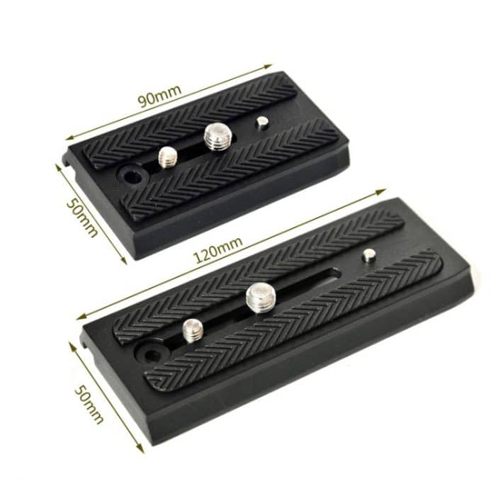 Schnellwechselplatte für Manfrotto 501 502 504HDV Benro S4 S6 S7 S8, BEXIN  501-L120A, BEXIN  501-L120, BEXIN 501-L90A, BEXIN  501-L90 – Bild 3